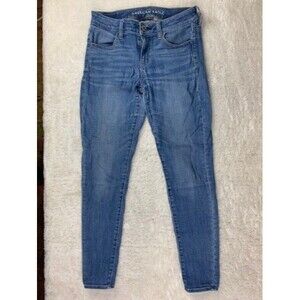 American Eagle Size 4 Womens Jeans Next Level Stretch Low Rise